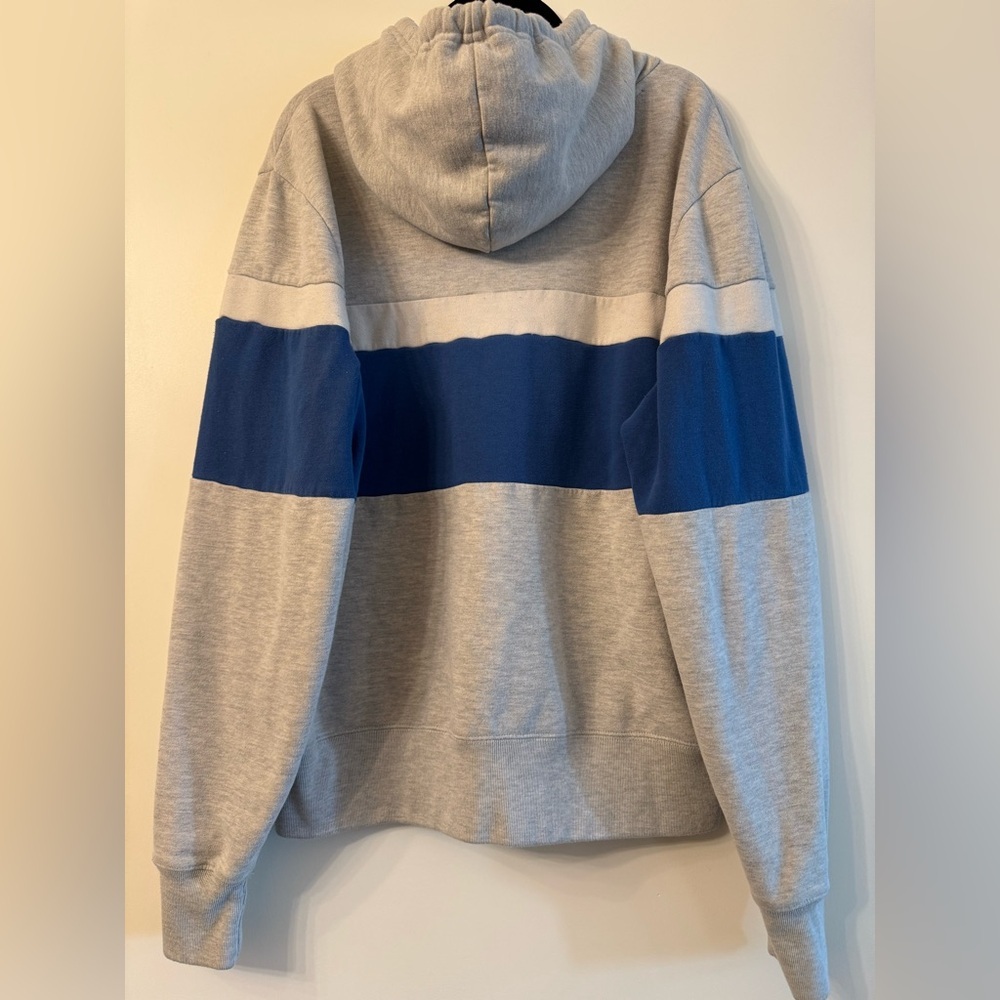 ‘47 Heather Gray Seattle Seahawks Warren Pullover Hoodie - Picture 4 of 6